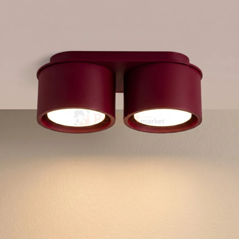 Plafon sufitowy MODO burgund 2xGx53 SL.2455 Sollux Lighting - 12