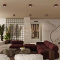 Plafon sufitowy MODO burgund 2xGx53 SL.2455 Sollux Lighting - 10