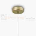 Lampa wisząca Antic złota szklany klosz clear glamour art deco 1xE27 Maytoni - 5