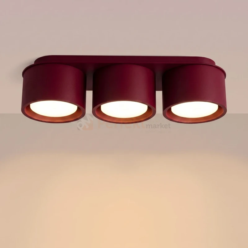 Plafon sufitowy MODO burgund 3xGx53 SL.2456 Sollux Lighting - 12