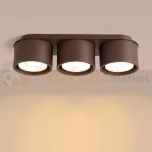 Plafon sufitowy MODO brązowy 3xGx53 SL.2484 Sollux Lighting