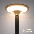 Latarnia solarna parkowa PATIO 20W 2100lm 3000_4000K 40cm IP65 czarna (10).webp