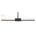 Kinkiet ścienny ARTLINE LED M 11958 czarny regulowany IP20 59cm 3000K - 7