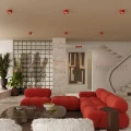 Plafon sufitowy MODO czerwony 1xGx53 SL.2478 Sollux Lighting - 10