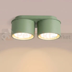 Plafon sufitowy MODO szałwia 2xGx53 SL.2471 Sollux Lighting