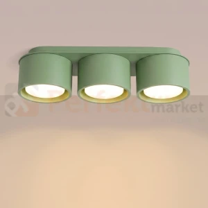 Plafon sufitowy MODO szałwia 3xGx53 SL.2472 Sollux Lighting