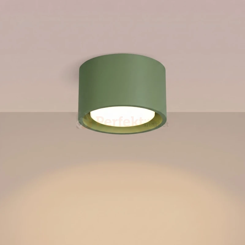 Plafon sufitowy MODO zielony oliwkowy 1xGx53 SL.2462 Sollux Lighting - 12