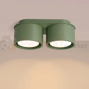 Plafon sufitowy MODO zielony oliwkowy 2xGx53 SL.2463 Sollux Lighting