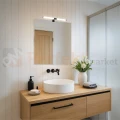Kinkiet łazienkowy APA 6W IP44 LED 3000K czarny - 3