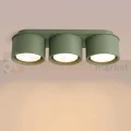 Plafon sufitowy MODO zielony oliwkowy 3xGx53 SL.2464 Sollux Lighting