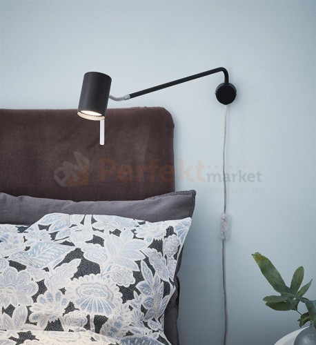 Lampa na wysięgniku Markslojd Alice 107224 czarna