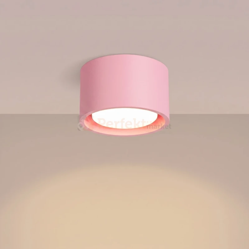 Plafon sufitowy MODO różowy 1xGx53 SL.2466 Sollux Lighting - 12