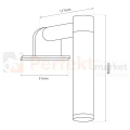 Kinkiet łazienkowy APA MINI IP44 LED 3000K chrom - 9