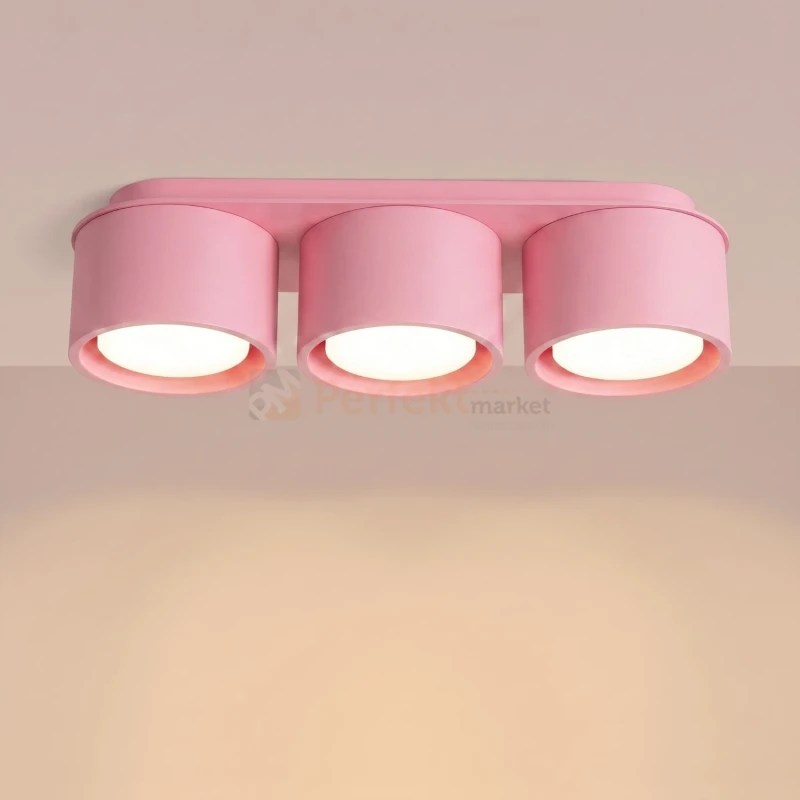 Plafon sufitowy MODO różowy 3xGx53 SL.2468 Sollux Lighting - 12