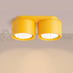 Plafon sufitowy MODO żółty 2xGx53 SL.2475 Sollux Lighting