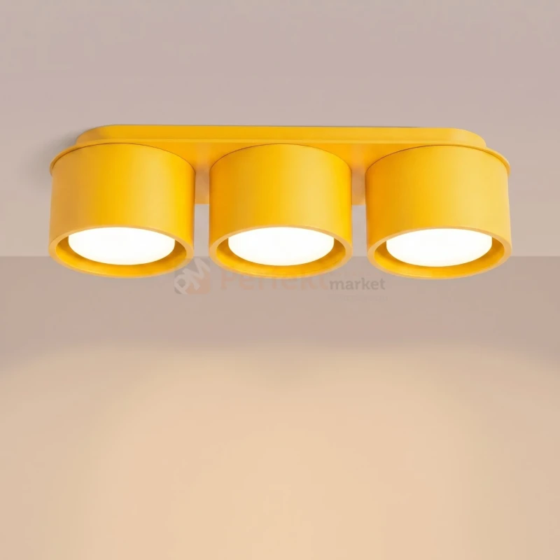 Plafon sufitowy MODO żółty 3xGx53 SL.2476 Sollux Lighting - 12