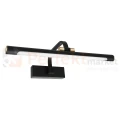 Kinkiet LED nad lustro regulowany na ramieniu VINCI 12W 40cm IP44 4000K czarny - 5