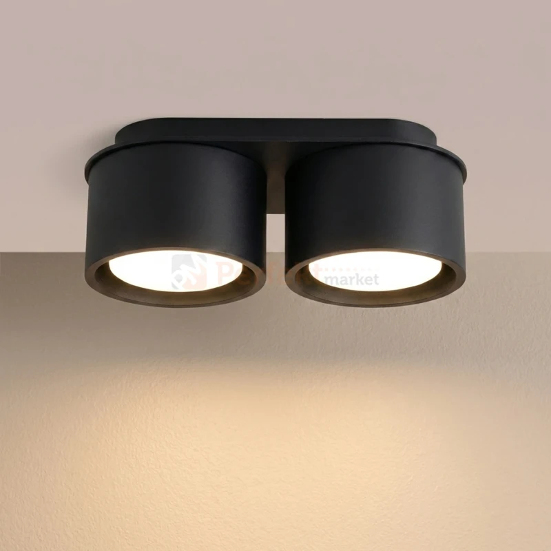 Plafon sufitowy MODO czarny 2xGx53 SL.2439 Sollux Lighting - 12