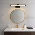 Kinkiet LED nad lustro regulowany na ramieniu VINCI 15W 60cm IP44 4000K czarny - 3