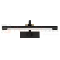 Kinkiet LED nad lustro regulowany na ramieniu VINCI 15W 60cm IP44 4000K czarny - 6