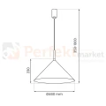 Lampa wisząca CAPITAL TAUPE Ø46cm 1xGX53 Milagro MLP2470 - 8