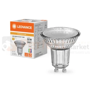 Żarówka LED GU10 ściemnialna CRI97 36° 3.7W 4000K Ledvance Superior Class
