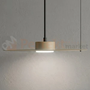 Lampa wisząca PIATTO taupe 1xGX53 350mm Milagro MLP2910