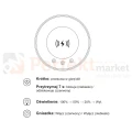 Gniazdo meblowe automatyczne TOWER BOX 3x230V + 1xUSB-A + 1xUSB-C + ładowanie indukcyjne czarny perfekt market olsztyn