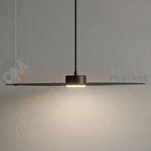 Lampa wisząca PIATTO czarna 1xGX53 550mm Milagro MLP2917