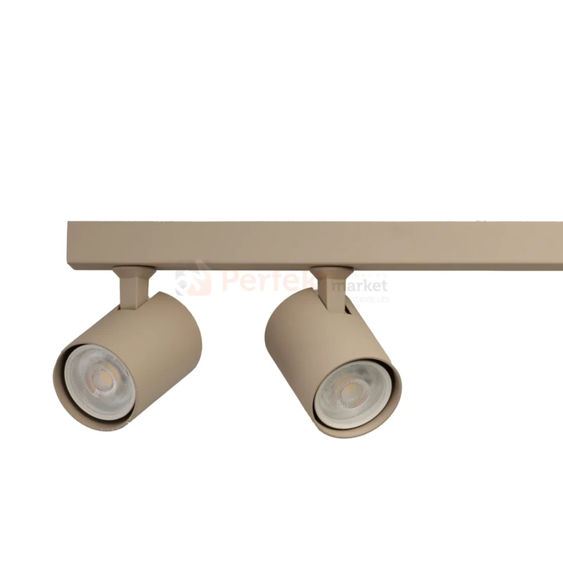 Oprawa sufitowa beżowa spot 4xGU10 EXO 4 LINE 120 BEIGE AZ6655 Azzardo