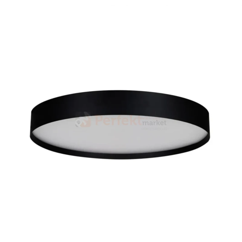 Plafon sufitowy LED RANT 80 CCT czarny ściemnialny AZ6304 Azzardo aranżacja.webp