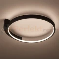Lampa sufitowa plafon nowoczesny LED LUNA 18W 4000K czarny