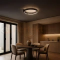 Lampa sufitowa plafon nowoczesny LED LUNA 18W 4000K czarny - 3