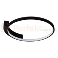 Lampa sufitowa plafon nowoczesny LED LUNA 18W 4000K czarny - 8
