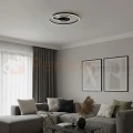 Lampa sufitowa LED spiralna LORENZO 22W 4000K czarna - 5
