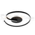 Lampa sufitowa LED spiralna LORENZO 22W 4000K czarna - 7