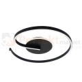 Lampa sufitowa LED spiralna LORENZO 22W 4000K czarna - 9