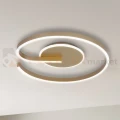 Lampa sufitowa LED spiralna złota LORENZO 22W 4000K - 2