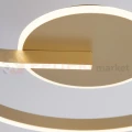 Lampa sufitowa LED spiralna złota LORENZO 22W 4000K - 3