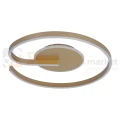 Lampa sufitowa LED spiralna złota LORENZO 22W 4000K - 10