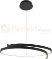Lampa wisząca LED spiralna czarna LORENZO 35W 4000K ML1583 Milagro - 6
