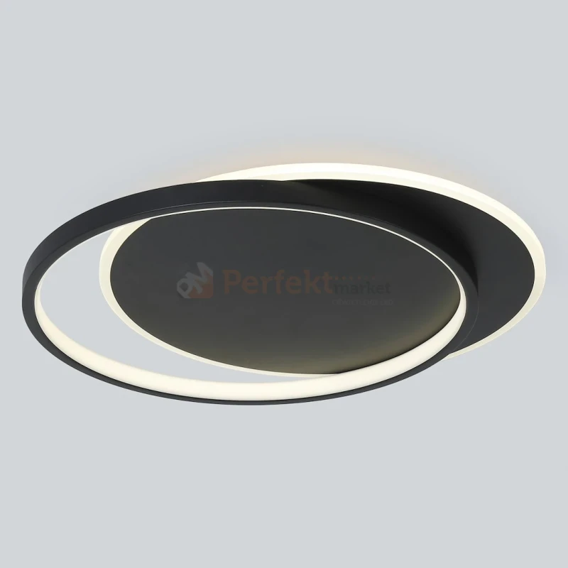 Lampa sufitowa LED nowoczesna czarna CORDOBA 30W 4000K Milagro ML2485 - 11