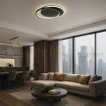 Lampa sufitowa LED nowoczesna czarna CORDOBA 30W 4000K Milagro ML2485 - 2