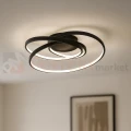 Lampa sufitowa LED spiralna czarna TURNER 32W 4000K ML2058 Milagro - 2