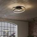 Lampa sufitowa LED spiralna czarna TURNER 32W 4000K ML2058 Milagro - 3