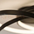 Lampa sufitowa LED spiralna czarna TURNER 32W 4000K ML2058 Milagro - 6