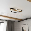 Lampa sufitowa LED ring drewno ROWENA 14W 4000K Milagro ML1851 - 5