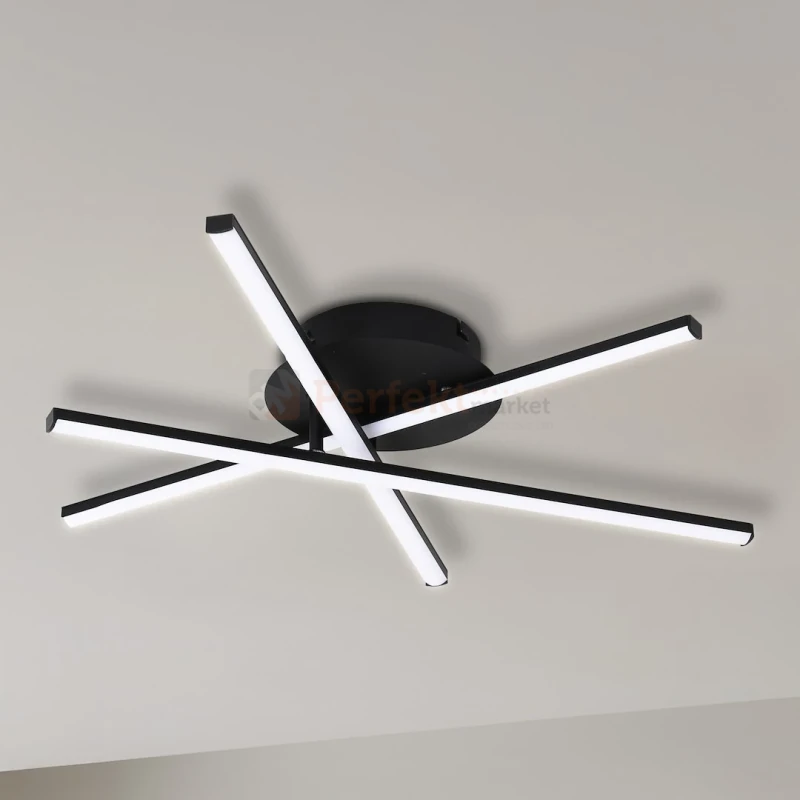 Lampa sufitowa LED nowoczesna czarna STICK 12W 4000K ML1850 Milagro - 9