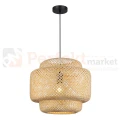 Lampa wisząca boho bambus HESTIA 40cm 1xE27 Milagro ML1809