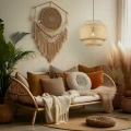 Lampa wisząca boho bambus HESTIA 40cm 1xE27 Milagro ML1809 - 3